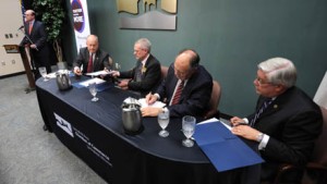 Press conference for joint initiatives
