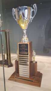 The Ranger Challenge championship trophy