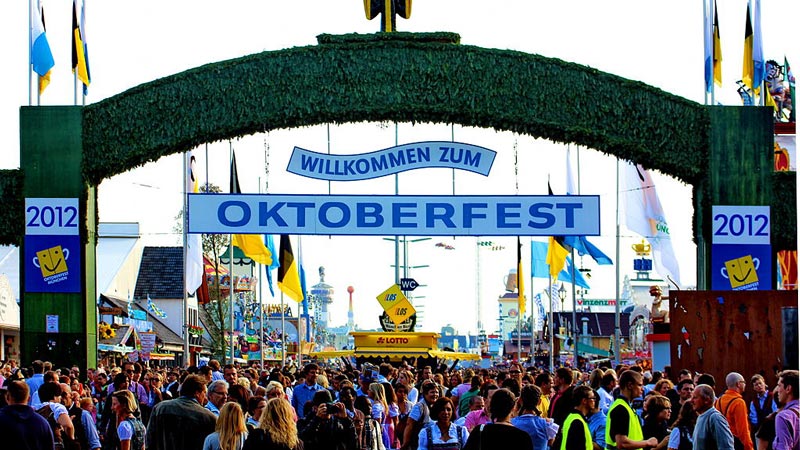 Oktoberfest celebration in Germany