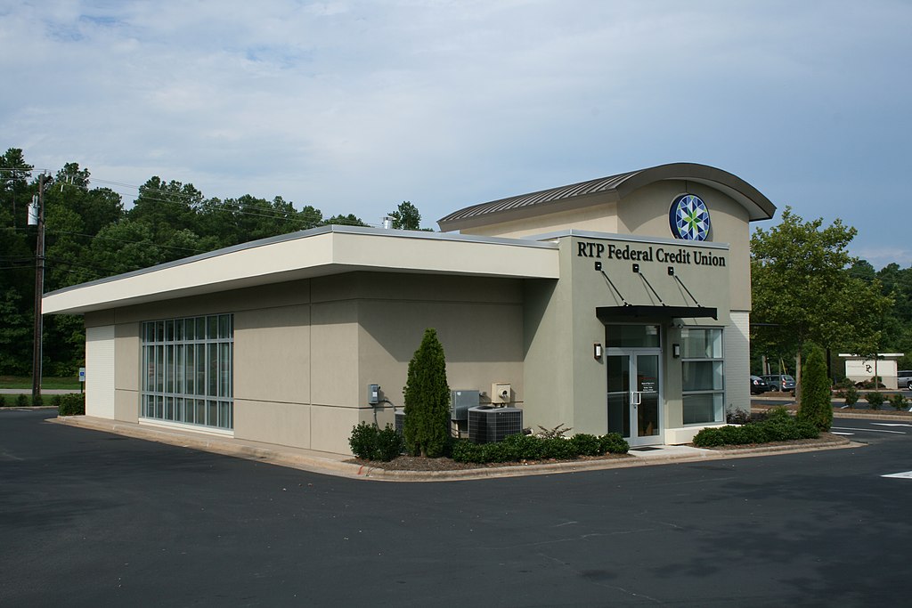 The RTP Federal Credit Union building.