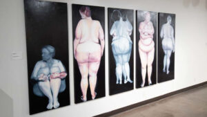 Painting of different body types