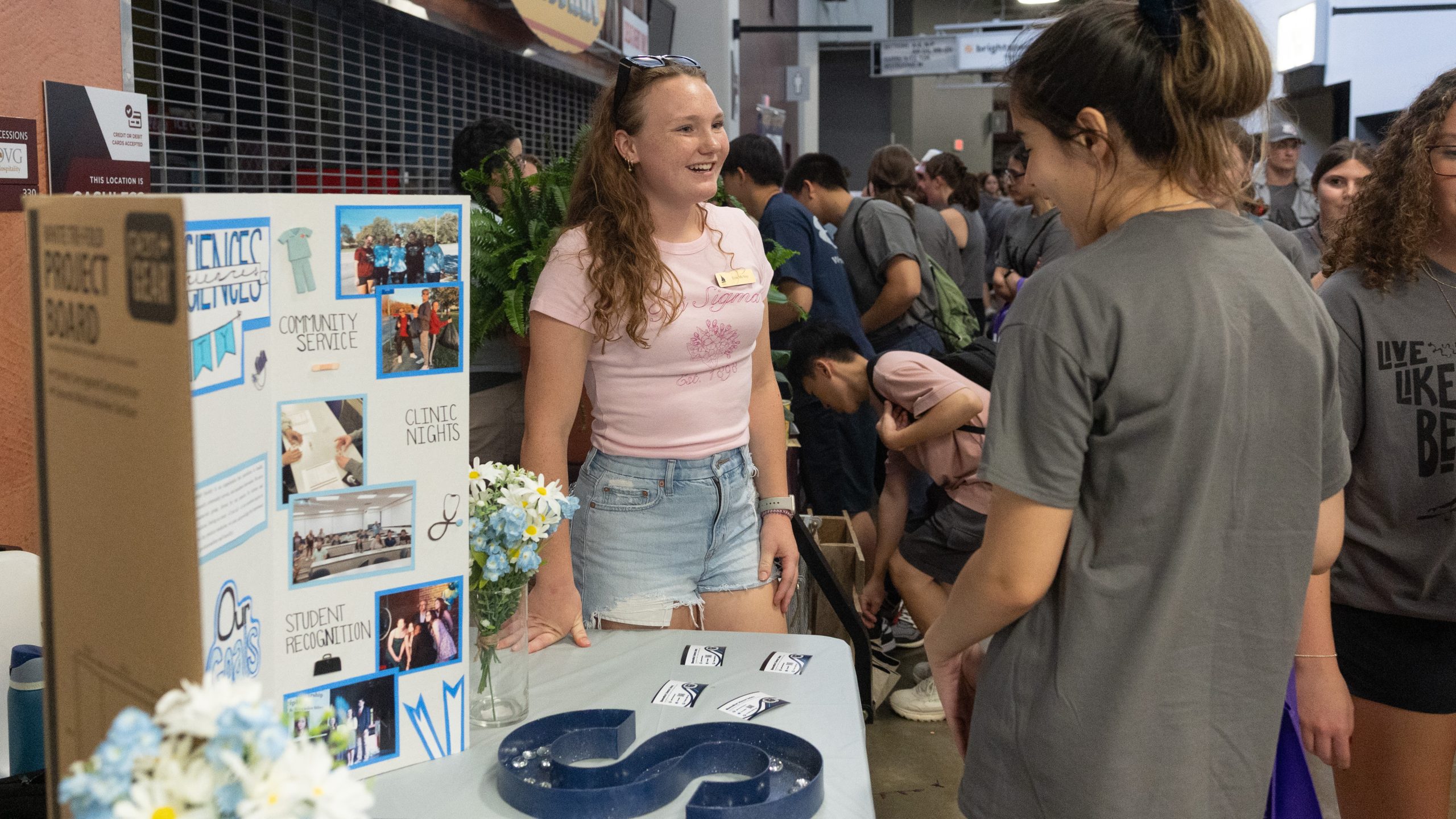 Talk during the annual Student Org Festival to kick off the school year.